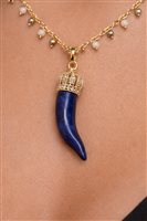 Collier Cianfrone Gioielli Femme in  Alliage Métallique LARA01-BLU - LARA01-BLU